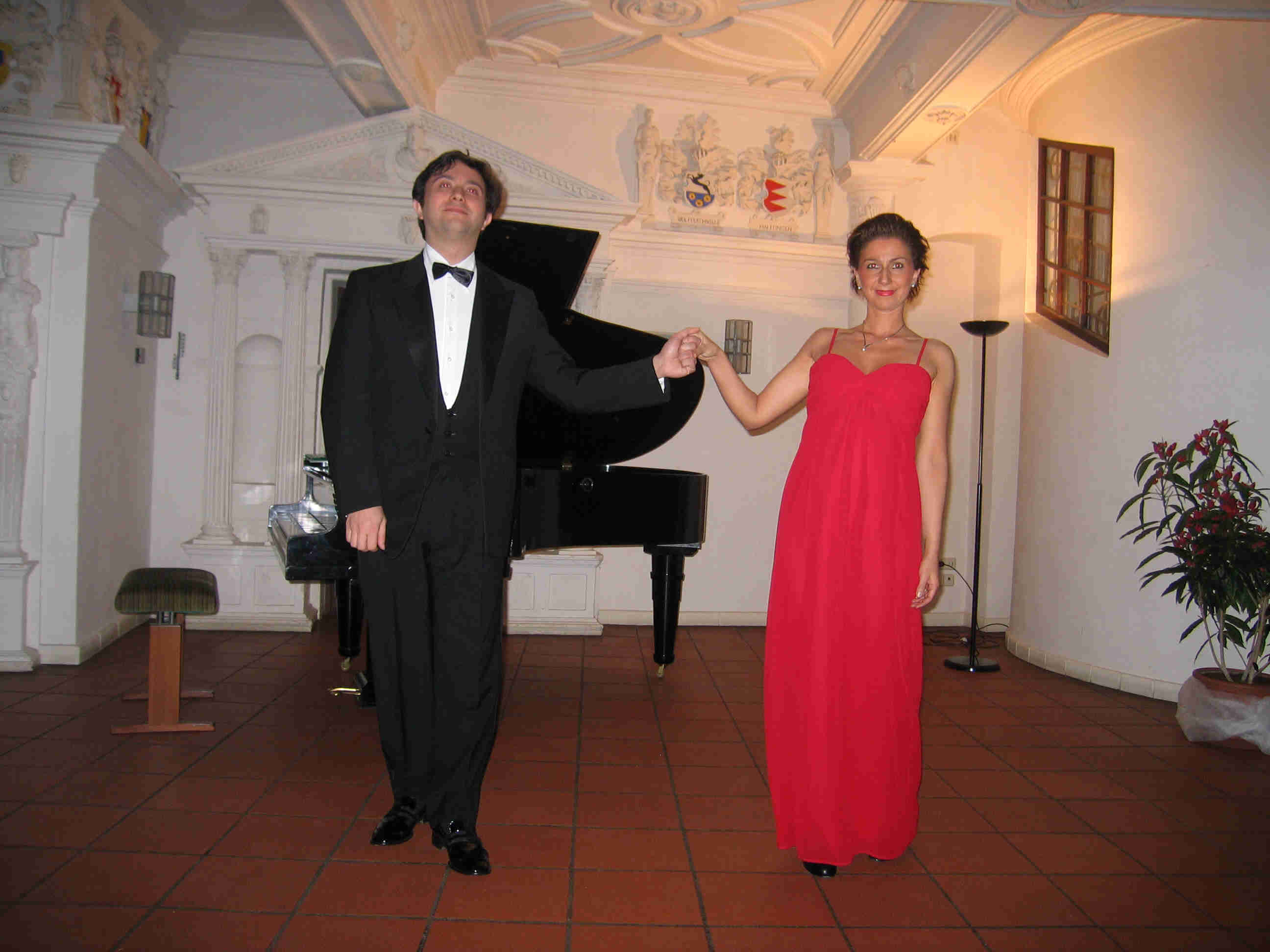 Liederabend in Schlo Rimpar - Stellario Fagone und Silvana Schmitt